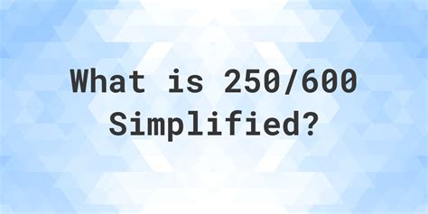 420/600 simplified